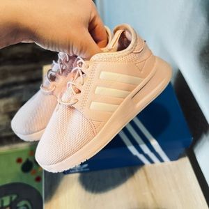 Light pink toddler adidas